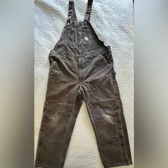 Vintage Carhartt quilted lined, insulated, overalls with jacket. - Picture 2 of 15
